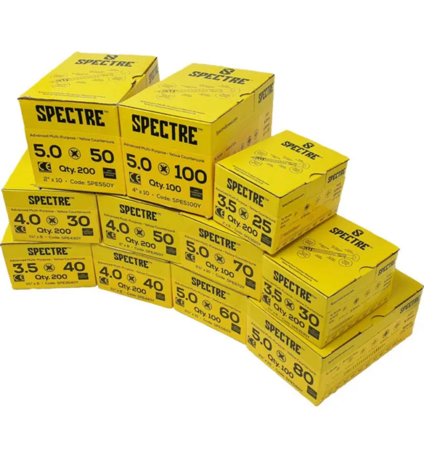 Spectre Screws Trade Pack